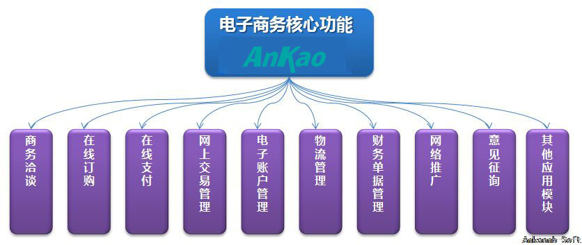 北京武汉网神通信息科技电子商务网站的核心功能